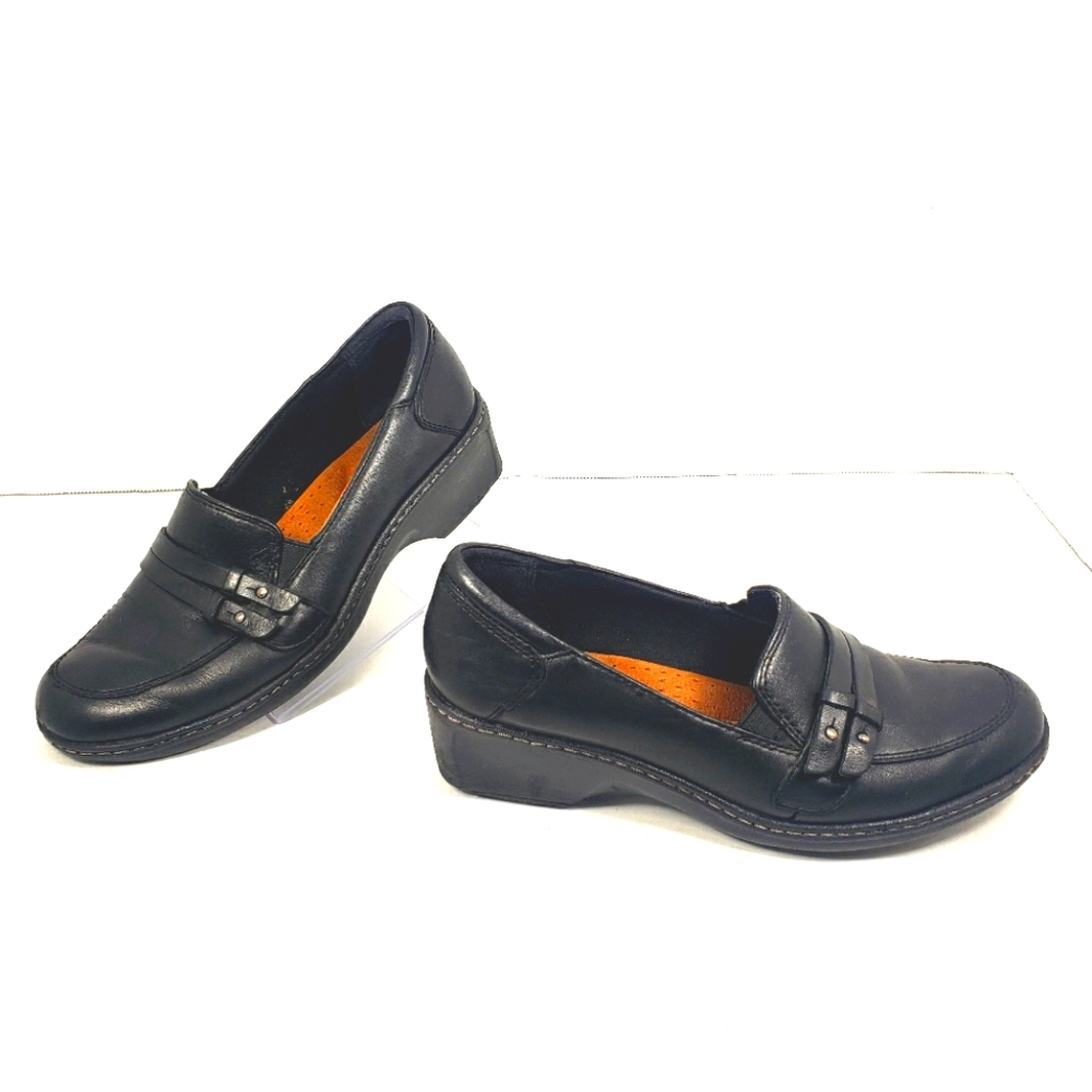 Rockport Cobb Hill by New Balance Black Leather Slip on Loafer Woman's size 6 M - Picture 7 of 10
